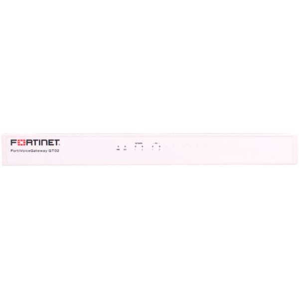 Fortinet FortiVoiceGateway GT02, 2 x 10/100/1000 ports, 2 x PRI (T1/E1) voice gateway