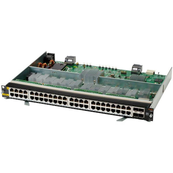 Aruba 6400 48-port Smart Rate 1/2.5/5GbE Class 6 PoE & 4-port SFP56 v2 network switch module