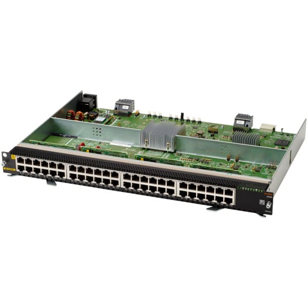 Aruba 6400 48-port 1GbE Class 4 PoE v2 network switch module Gigabit Ethernet
