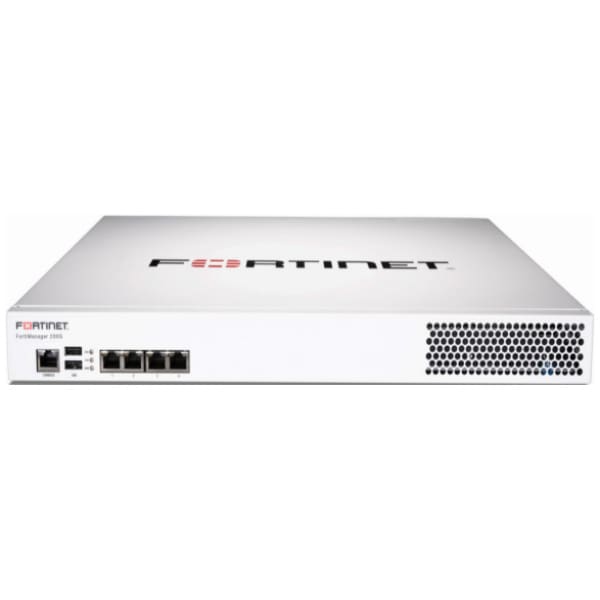 Fortinet Centralized management appliance - 4 x RJ45 GE, 8 TB storage, manages up to 30 devices/Virtual Domains.