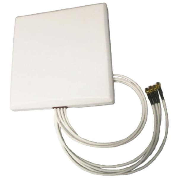 Fortinet 2.4/5GHz 6dBi Wi-Fi Patch (H:80/45/V:45/80) Antenna with 4 RPSMA Connectors