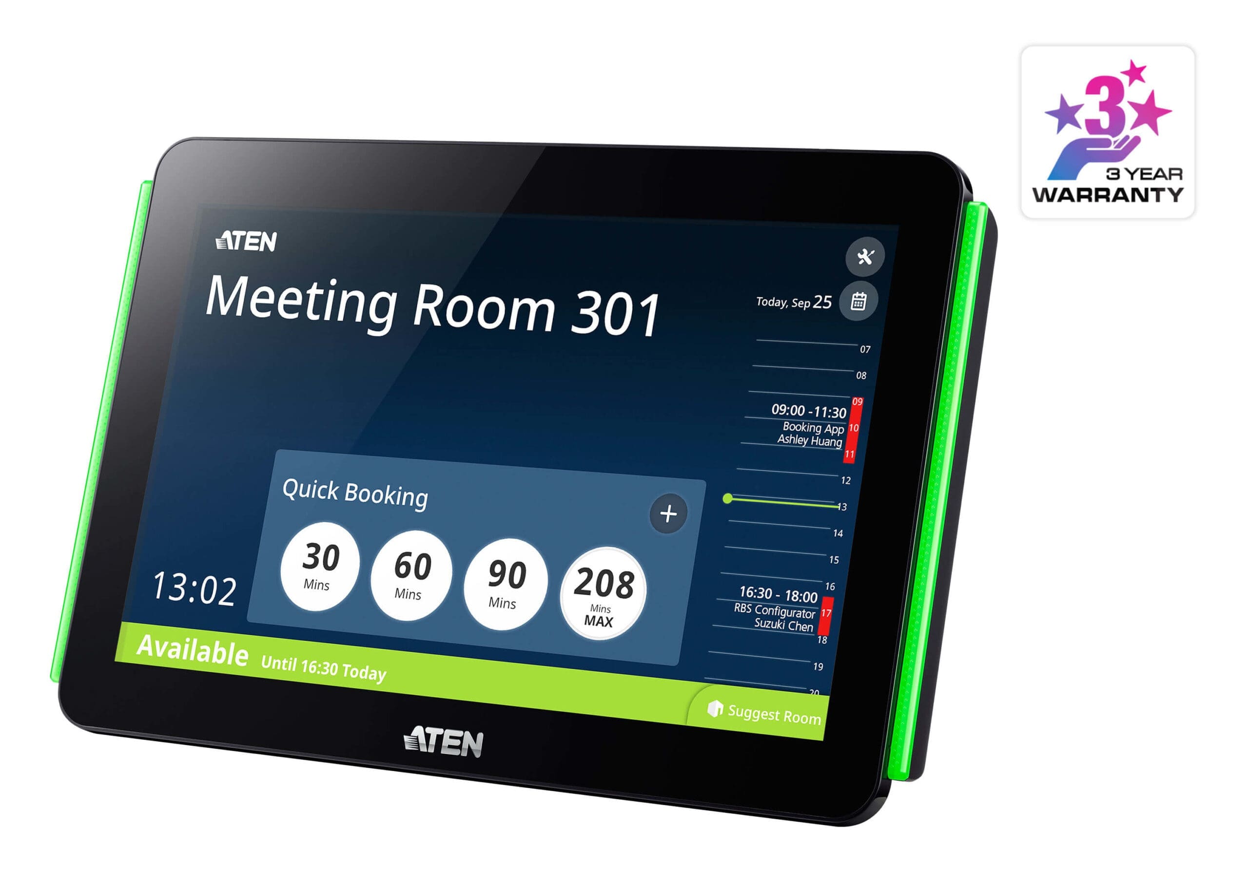 ATEN Room Booking System – 10.1″ RBS Panel