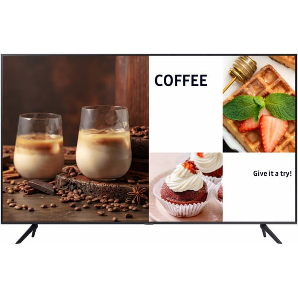 Samsung BEC-H Series BE85C-H Digital signage flat panel 2.16 m (85") LED Wi-Fi 4K Ultra HD Black Built-in processor Tizen 16/7