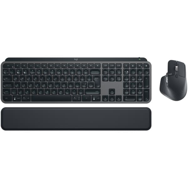 Logitech MX Keys S Combo keyboard Mouse included RF Wireless + Bluetooth QWERTY UK English Graphite