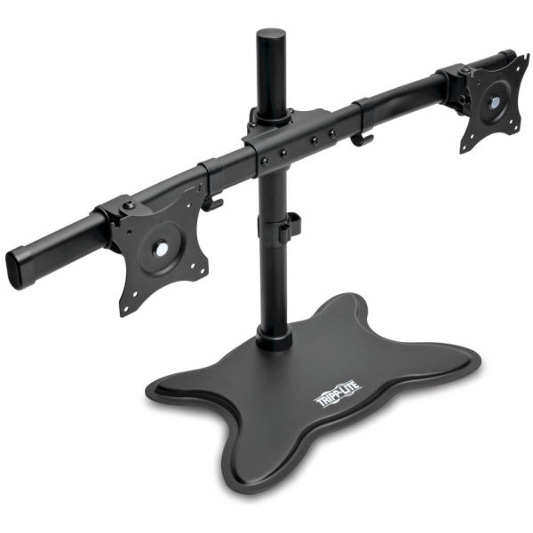 Tripp Lite DDR1327SDD Dual-Monitor Desktop Mount Stand for 13" to 27" Flat-Screen Displays