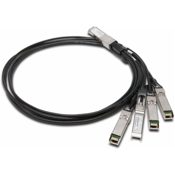 Juniper JNP-100G-4X25G-1M InfiniBand cable QSFP28 4x SFP28 Black