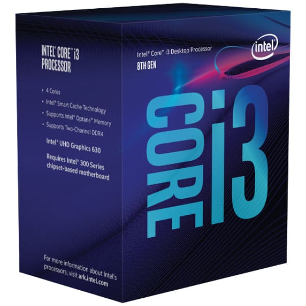 Intel Core i3-8100T processor 3.1 GHz 6 MB Smart Cache