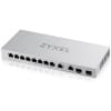 Zyxel XGS1010-12-ZZ0102F network switch Unmanaged Gigabit Ethernet (10/100/1000) Grey