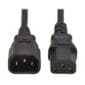 Eaton P004-02M-EU power cable Black 2 m IEC C13 IEC C14
