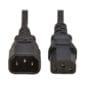 Eaton P004-P5M-EU power cable Black 0.5 m IEC C13 IEC C14