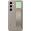 Samsung Standing Grip Case Taupe mobile phone case 15.8 cm (6.2") Cover Grey