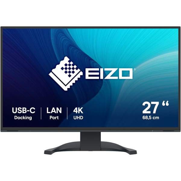 EIZO FlexScan EV2740X-BK computer monitor 68.6 cm (27") 3840 x 2160 pixels 4K Ultra HD LCD Black