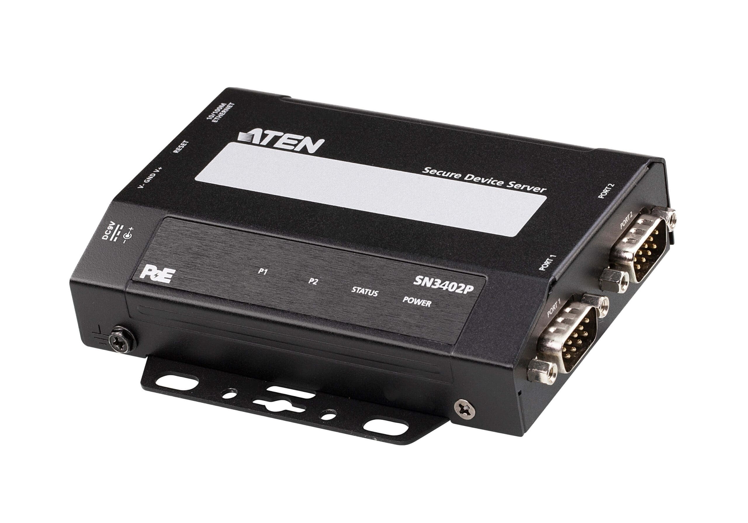 ATEN 2-Port RS-232/422/485 Secure Device Server with PoE