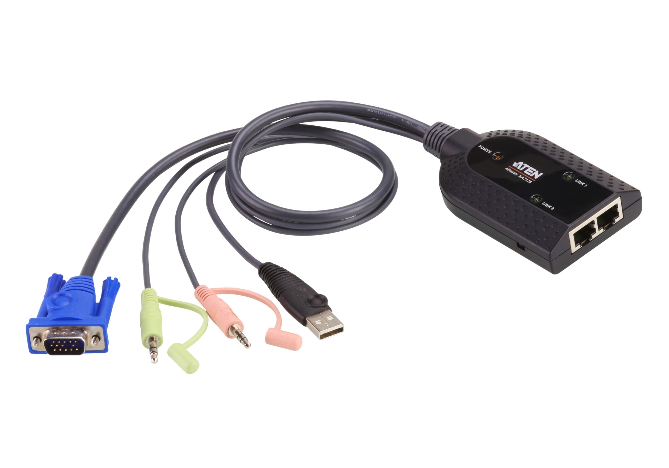 ATEN KA7178 KVM cable Black