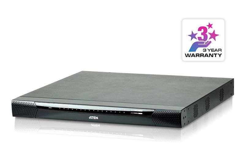ATEN 32-Port 3-Bus CAT5e/6 KVM Over IP Switch, with Audio & Virtual Media Support