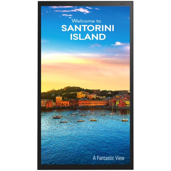 LG 49XE4F Signage Display Digital signage flat panel 124.5 cm (49") LED 4000 cd/m² Full HD Black WebOS 24/7