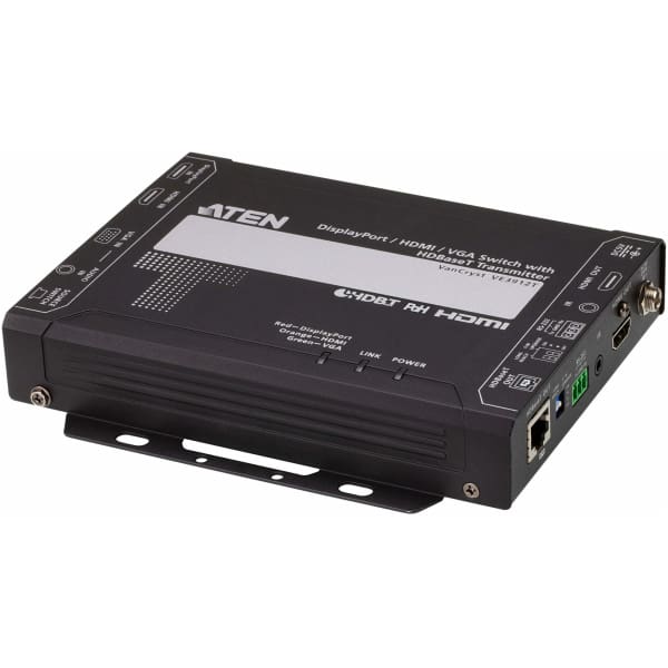 ATEN VE3912T AV extender AV transmitter Black