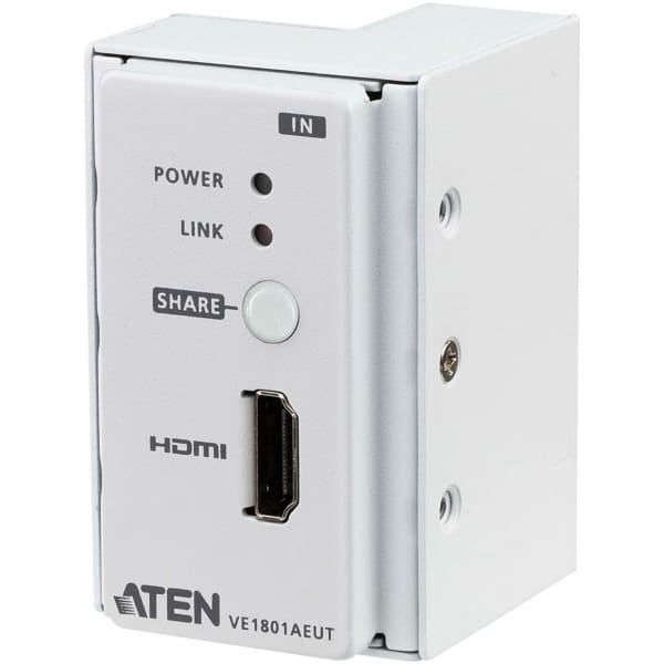 ATEN VE1801AEUT AV extender AV transmitter White