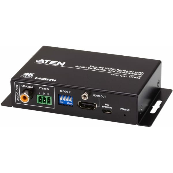 ATEN VC882 AV extender AV repeater Black