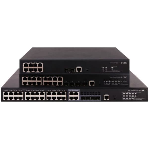 H3C LS-3100V3-28TP-PWR-EI-GL network switch Managed L2 Fast Ethernet (10/100) Power over Ethernet (PoE) Black