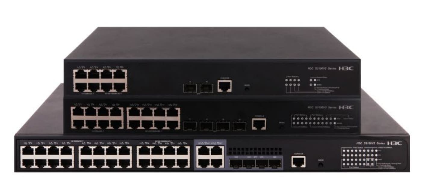 H3C LS-3100V3-20TP-PWR-EI-GL Managed L2 Fast Ethernet (PoE)