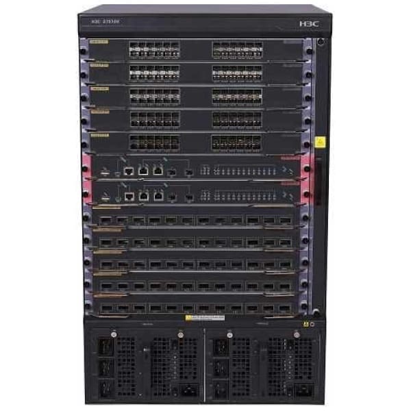 H3C S7510X-POE Managed L2/L3 Gigabit Ethernet (10/100/1000) Black