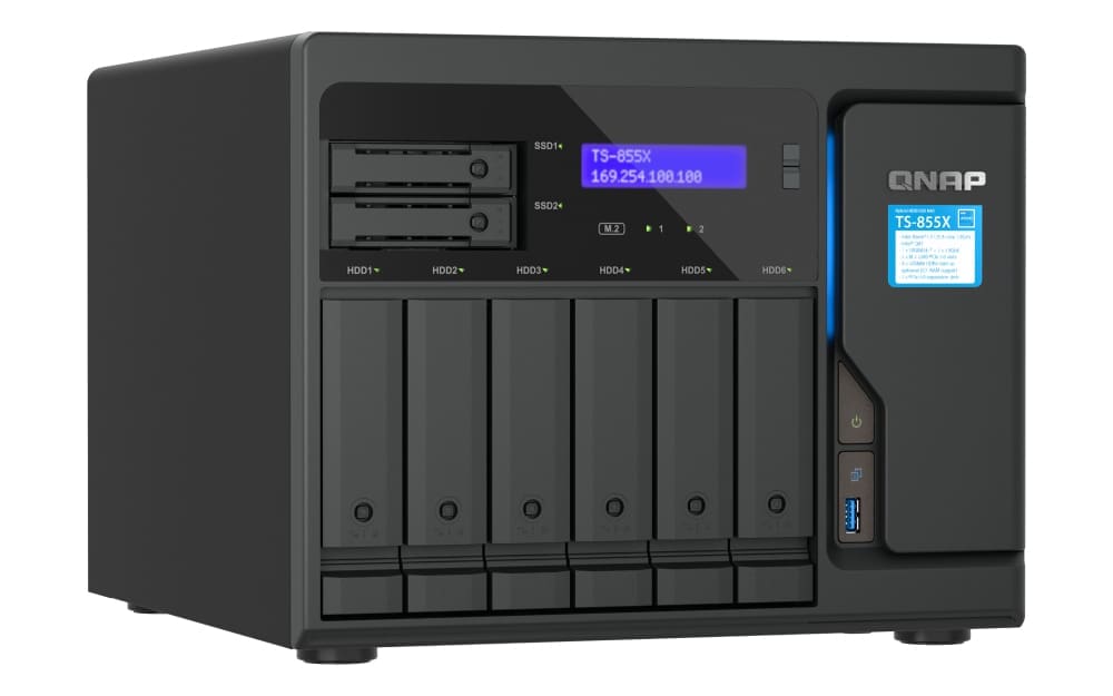 Origin Storage TS-855X-8G/96TB-EXOS NAS/storage server