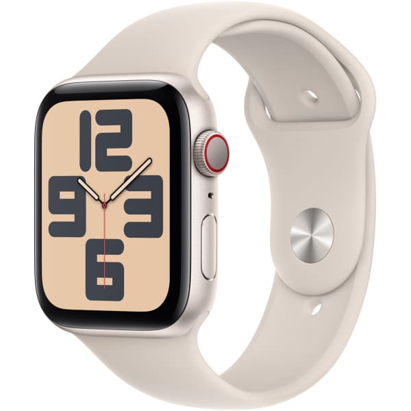 Apple Watch SE OLED 44 mm Digital 368 x 448 pixels Touchscreen 4G Beige Wi-Fi GPS (satellite)