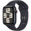 Apple Watch SE OLED 44 mm Digital 368 x 448 pixels Touchscreen 4G Black Wi-Fi GPS (satellite)