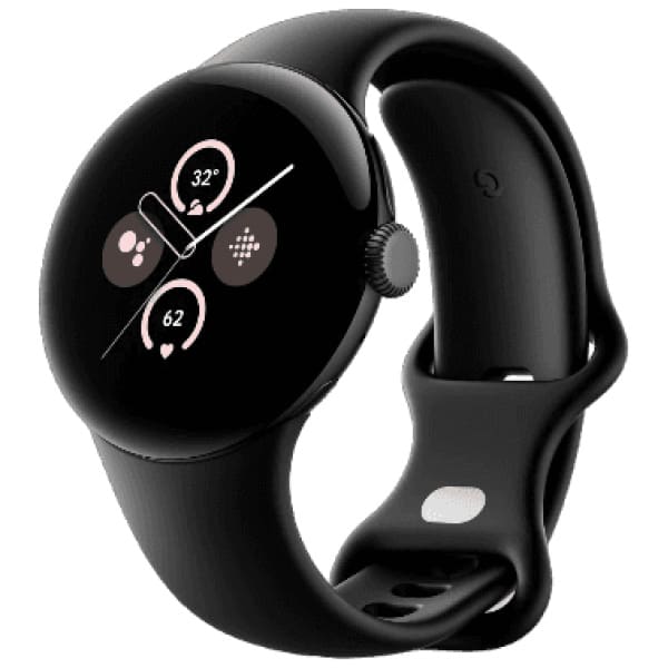 Google Pixel Watch 2 AMOLED 41 mm Digital Touchscreen 4G Black Wi-Fi GPS (satellite)