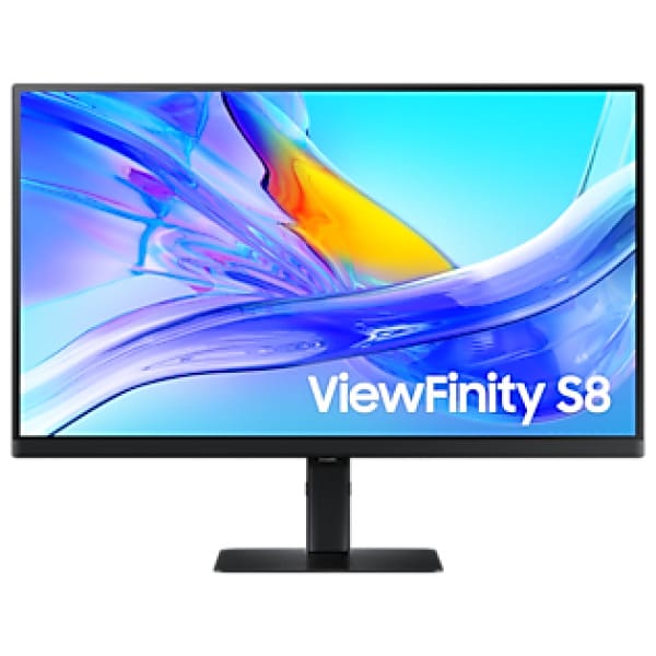 Samsung ViewFinity S8 S80UD computer monitor 68.6 cm (27") 3840 x 2160 pixels 4K Ultra HD LED Black