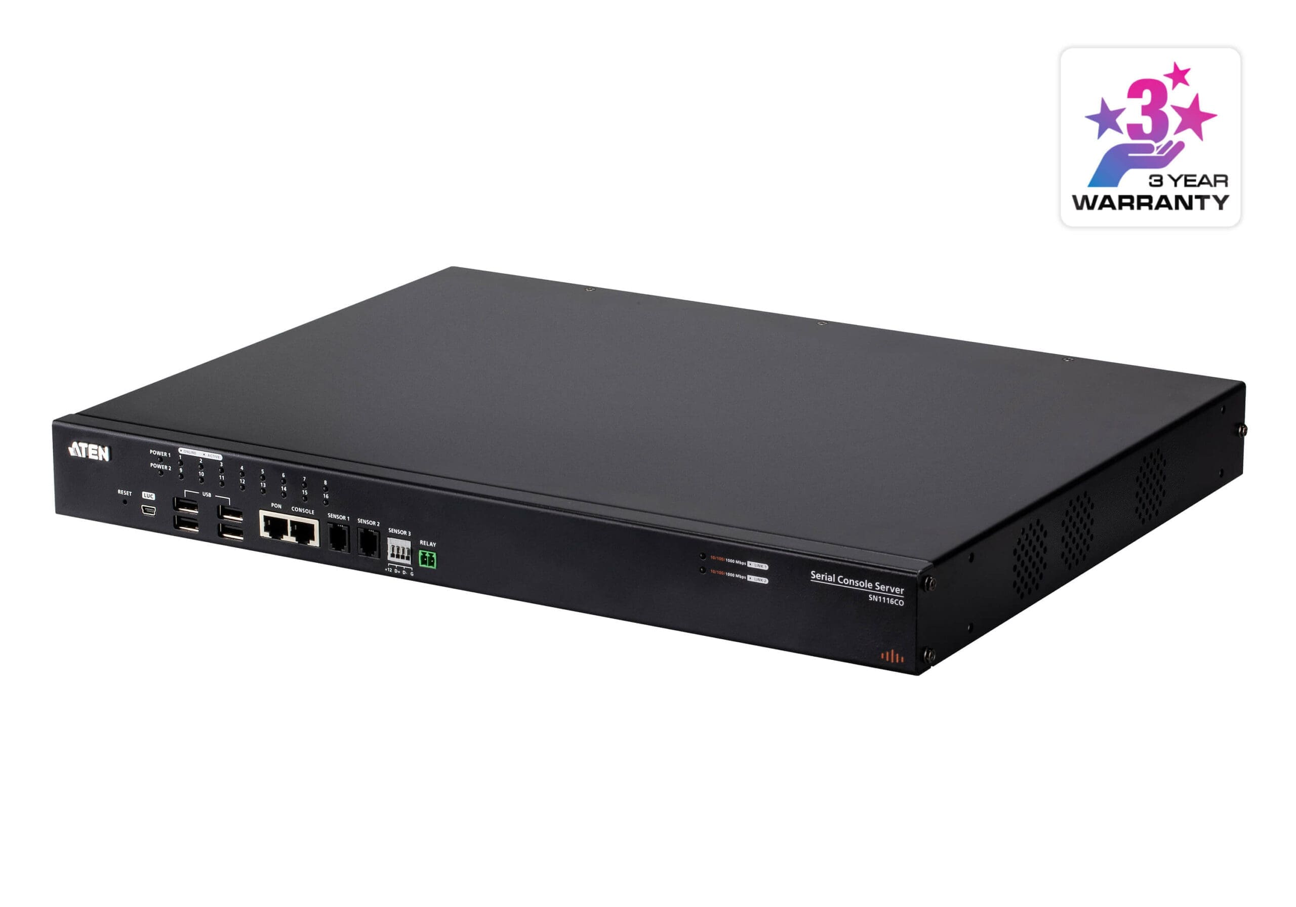 ATEN SN1116CO-AX-G console server RJ-45