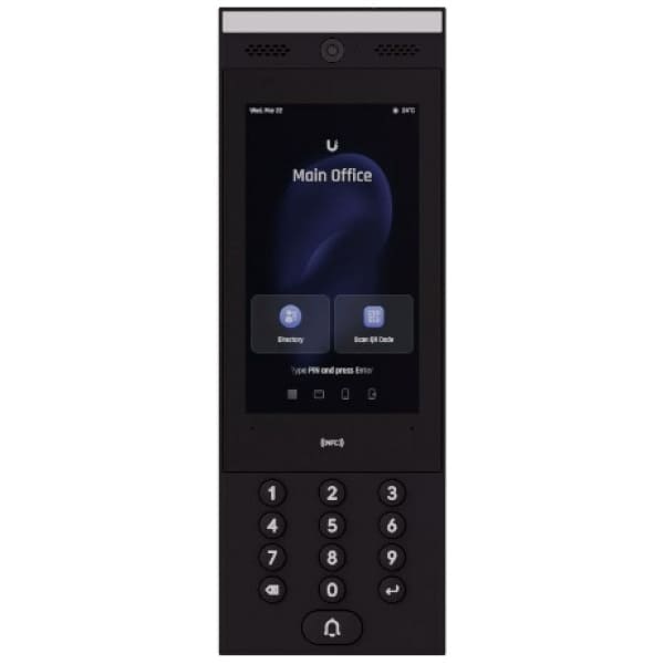 Ubiquiti Intercom Entrance control terminal Black