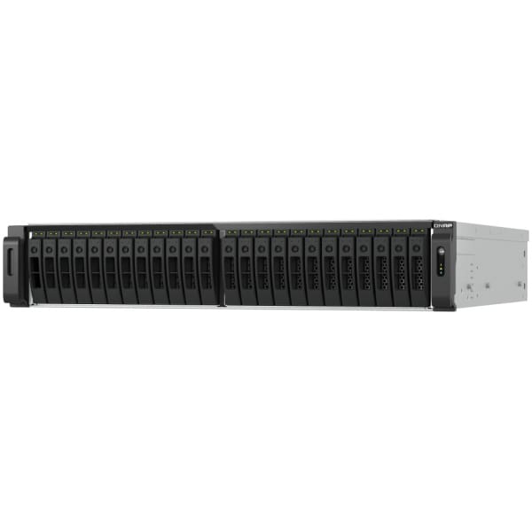 QNAP TS-H3077AFU-R5-32G NAS/storage server Rack (2U) AMD Ryzen™ 5 32 GB DDR5 Black, Metallic