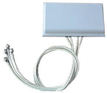 Ventev M6060060P1D43602M network antenna Directional antenna RP-TNC 6 dBi