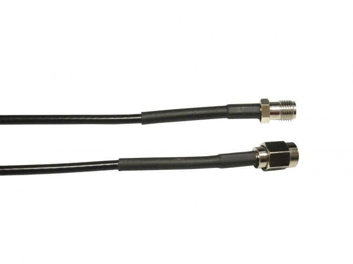 Ventev 100-19-20-P18 coaxial cable 0.45 m RPSMA Black