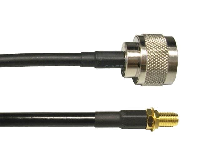Ventev 195-07-19-P15 coaxial cable N-type RPSMA Black