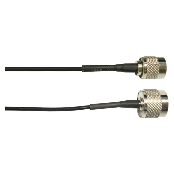 Ventev 100-02-07-P12 coaxial cable 0.3 m RPTNC N-Style Black