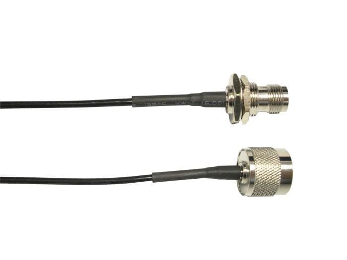 Ventev 100-03-07-P18 coaxial cable 0.45 m RPTNC N-Style Black