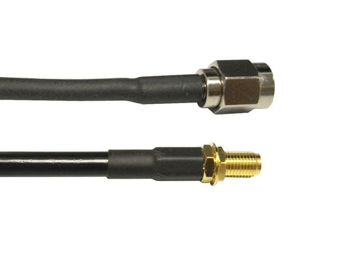 Ventev 195-18-19-P2 coaxial cable SMA RPSMA Black