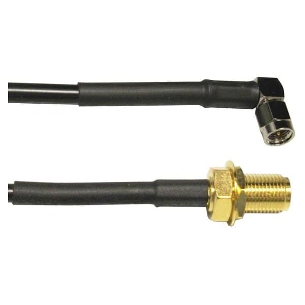 Ventev 195-20RA-30-P12 coaxial cable 0.3 m RPSMA Black