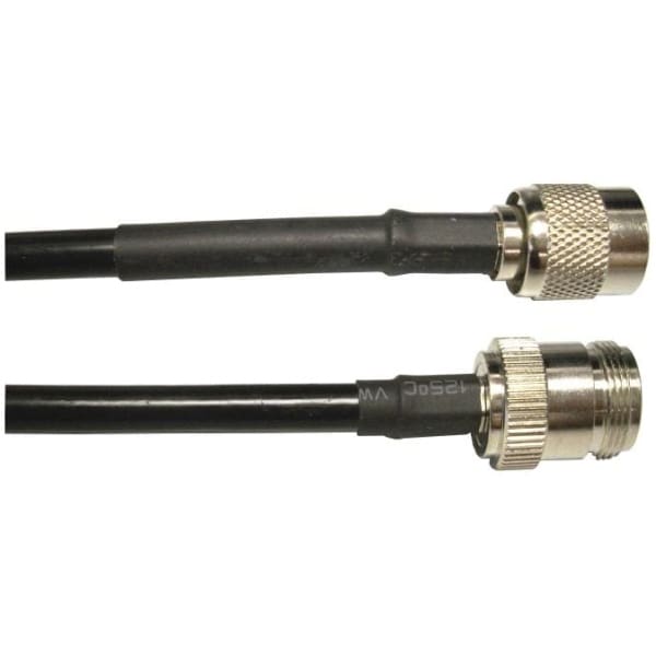 Ventev 240-05-06-P24 coaxial cable 0.61 m TNC N-Style Black