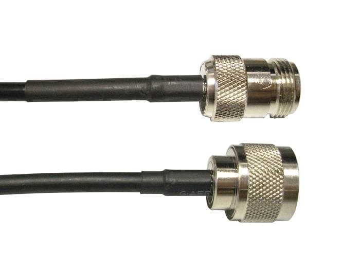 Ventev 195-06-07-P12 coaxial cable 0.3 m N-Style Black