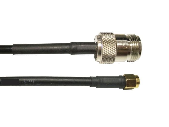 Ventev LMR195NFSM-2 coaxial cable LMR195 0.6 m RPSMA Black