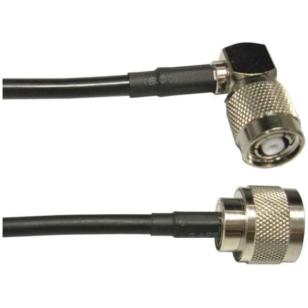 Ventev TWS195NMRATM-3 coaxial cable TWS195 0.9 m TNC Black