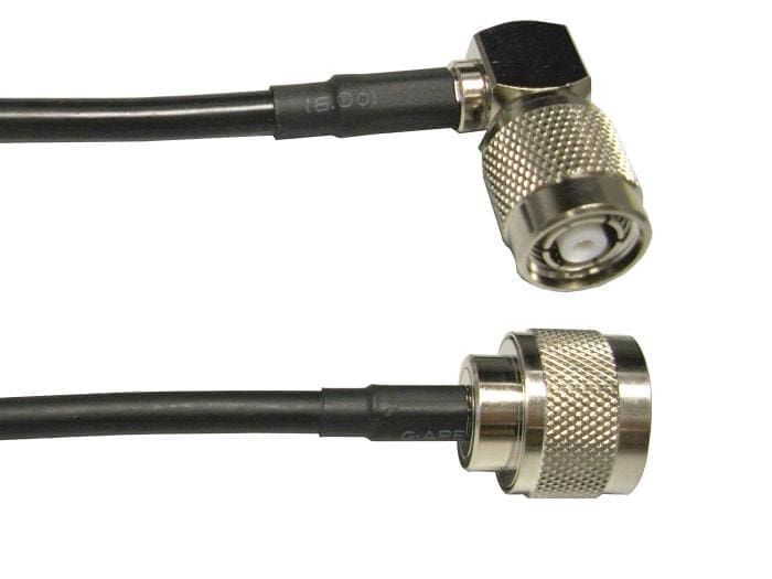 Ventev TWS195NMRATM-3 coaxial cable TWS195 0.9 m TNC Black