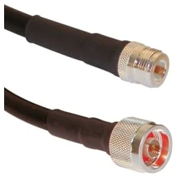 Ventev LMR400NMNF-1 coaxial cable LMR400 0.3 m Black
