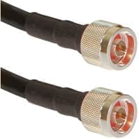 Ventev LMR240-NMNM-7 coaxial cable 2.13 m Black