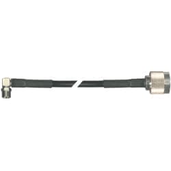 Ventev RG58NMRASM-20 coaxial cable RG-58 0.508 m SMA Black