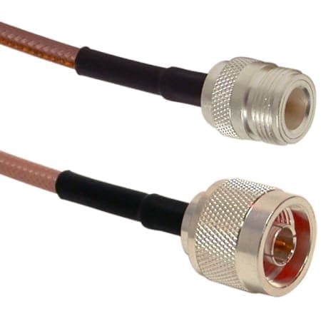 Ventev RG142PNMNF-3 coaxial cable RG-142P 0.9 m Brown